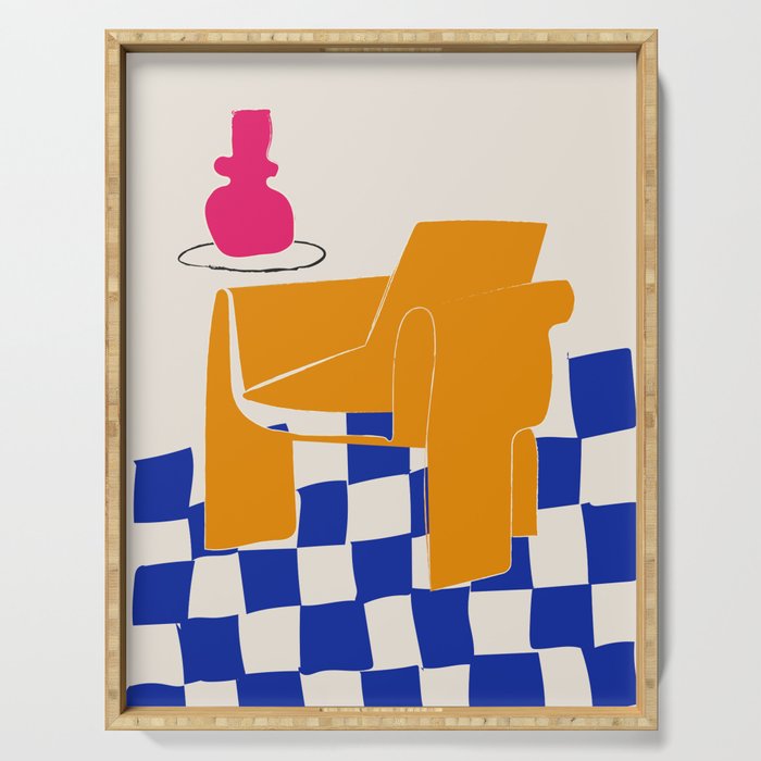 Chair Serving Tray Gallery Image 1