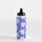 Daisies -- Blue Water Bottle Gallery Image 2