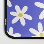 Daisies -- Blue Laptop Sleeve Gallery Image 3