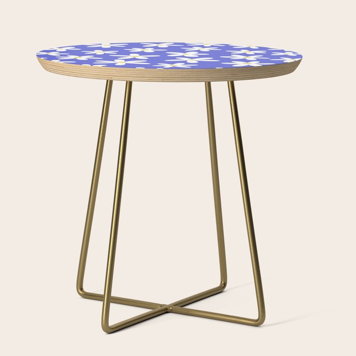 Daisies -- Blue Side Table Gallery Image 1