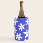 Daisies -- Blue Wine Chiller Gallery Image 2
