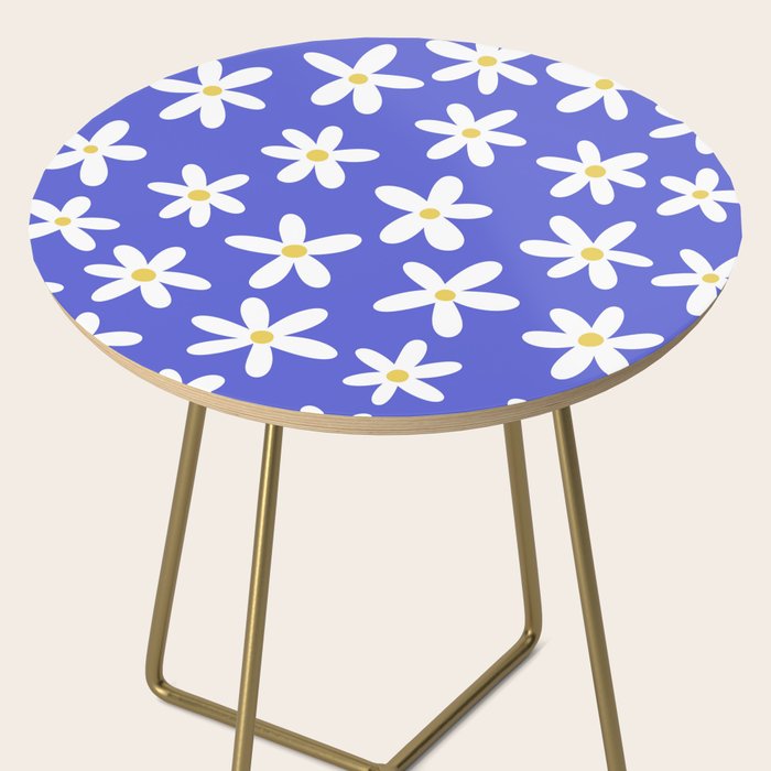 Daisies -- Blue Side Table Gallery Image 2