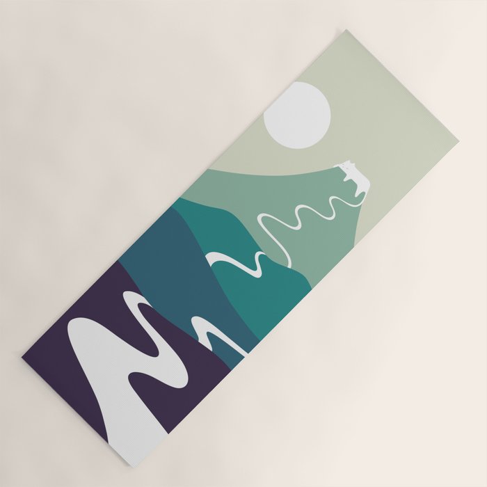Cat Landscape 80 Yoga Mat Gallery Image 1
