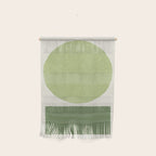 Geometric Balance - Green Wall Hanging Gallery Image 1