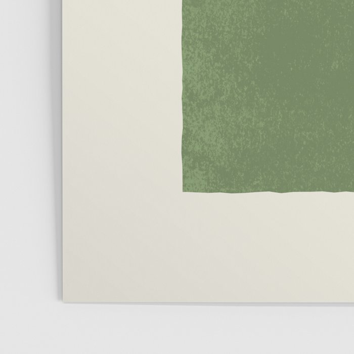 Geometric Balance - Green Poster Gallery Image 3