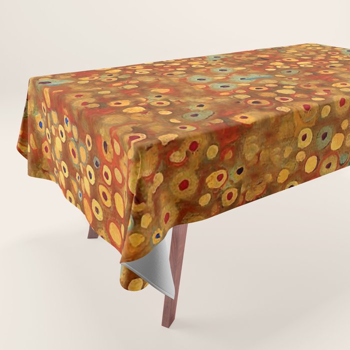 Gustav Klimt "The Three Ages of Woman" (detail 2.) Tablecloth Gallery Image 1