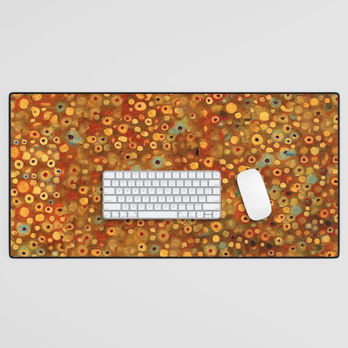 Gustav Klimt "The Three Ages of Woman" (detail 2.) Desk Mat Gallery Image 1