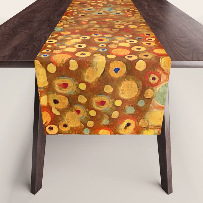 Gustav Klimt "The Three Ages of Woman" (detail 2.) Table Runner Gallery Image 1