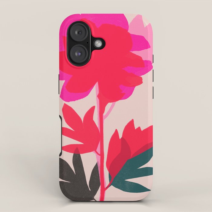 peony 5 iPhone Case Gallery Image 1