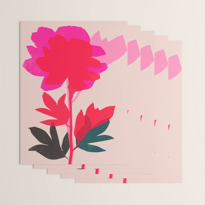 peony 5 Wrapping Paper Gallery Image 3