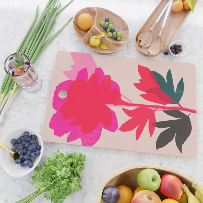peony 5 Cutting Board Gallery Image 2