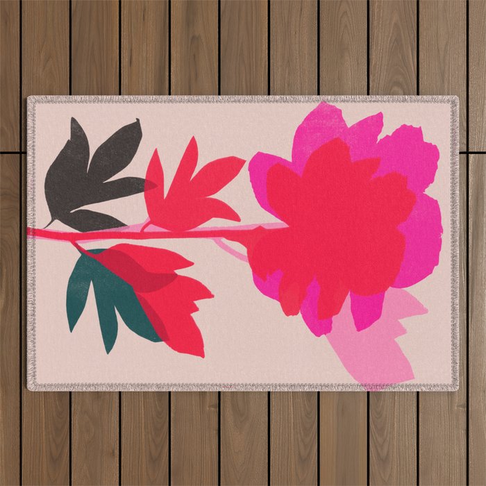 peony 5 Outdoor Rug Gallery Image 1