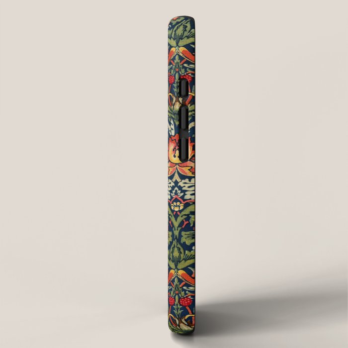 Strawberry Thief by William Morris 1883 Antique Vintage Victorian Jugendstil Art Nouveau Retro  iPhone Case Gallery Image 2