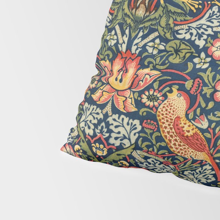 Strawberry Thief by William Morris 1883 Antique Vintage Victorian Jugendstil Art Nouveau Retro  Pillow Sham Gallery Image 4