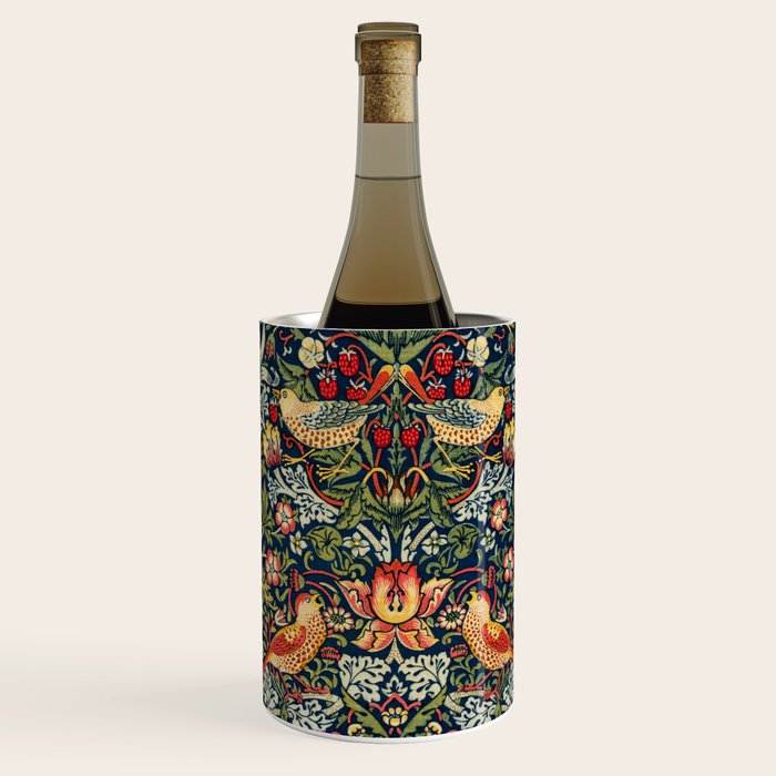Strawberry Thief by William Morris 1883 Antique Vintage Victorian Jugendstil Art Nouveau Retro  Wine Chiller Gallery Image 3