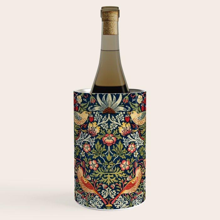 Strawberry Thief by William Morris 1883 Antique Vintage Victorian Jugendstil Art Nouveau Retro  Wine Chiller Gallery Image 1
