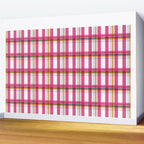 Cheerful Checkered Pattern Wall Mural Gallery Image 2