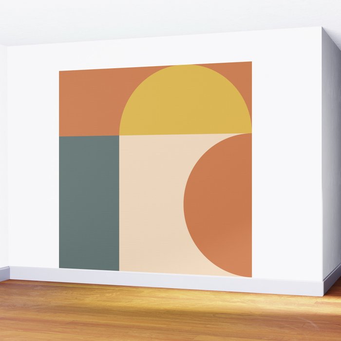 Abstract Geometric 04 Wall Mural Gallery Image 2