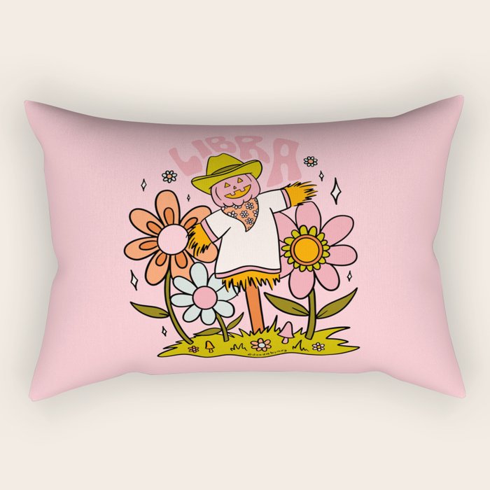 Libra Scarecrow Rectangular Pillow Gallery Image 2