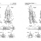 Nasa Space Shuttle Patent - Nasa Shuttle Art - Antique Coffee Mug Gallery Image 2