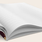 Fleur De Lis In Royal Burgundy and Gold Notebook Gallery Image 2