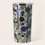 Blue Bubble Trees Travel Mug Gallery Image 1
