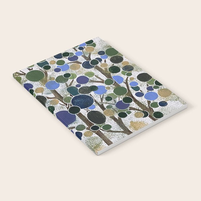 Blue Bubble Trees Notebook Gallery Image 2