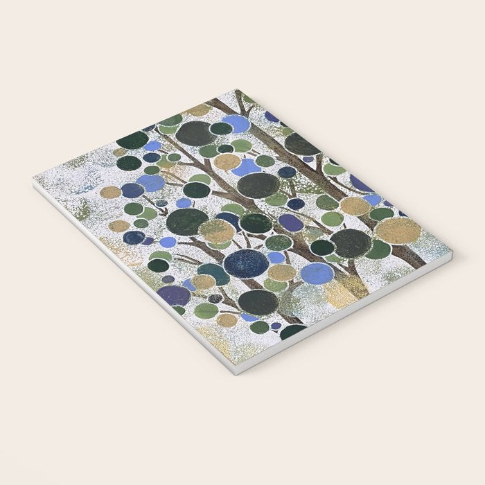 Blue Bubble Trees Notebook Gallery Image 3