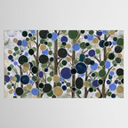 Blue Bubble Trees Tablecloth Gallery Image 2