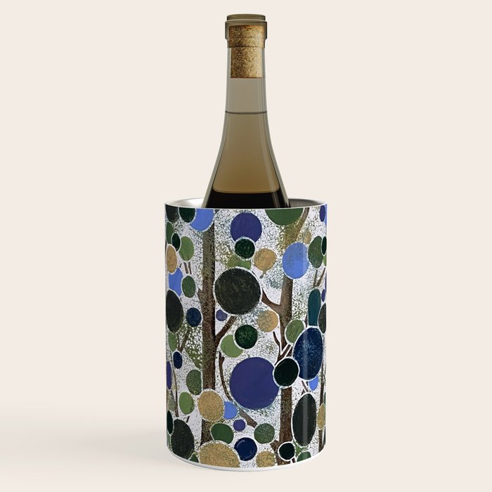 Blue Bubble Trees Wine Chiller Gallery Image 1