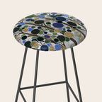 Blue Bubble Trees Stool Gallery Image 2