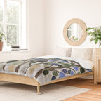 Blue Bubble Trees Duvet Cover Gallery Image 2