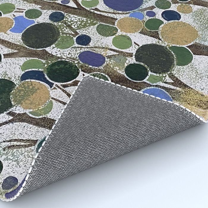 Blue Bubble Trees Rug Gallery Image 4