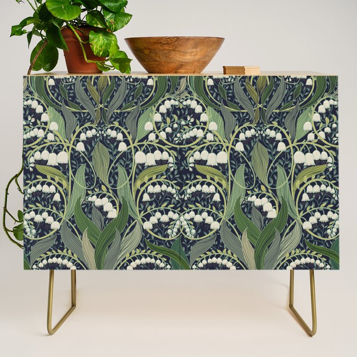 Wonderful poisonous lily of the valley Credenza Gallery Image 1