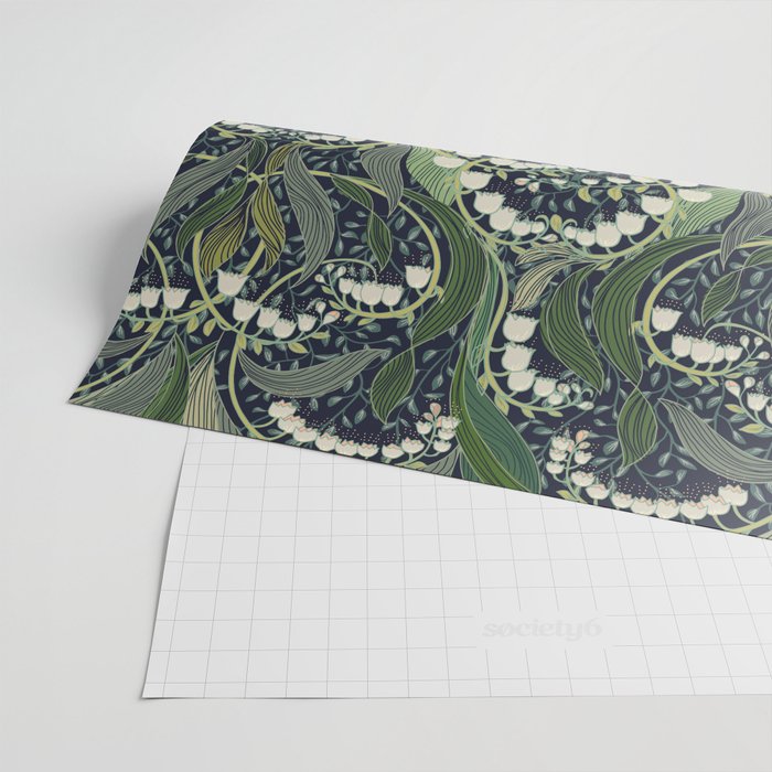 Wonderful poisonous lily of the valley Wrapping Paper Gallery Image 2