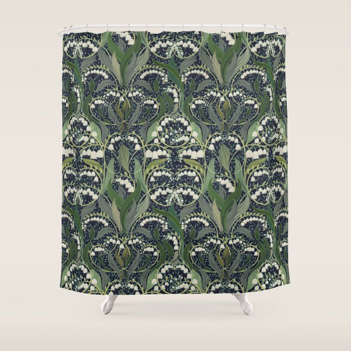 Wonderful poisonous lily of the valley Shower Curtain Gallery Image 1