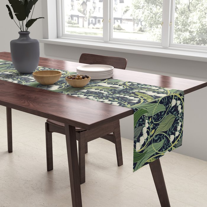 Wonderful poisonous lily of the valley Table Runner Gallery Image 2