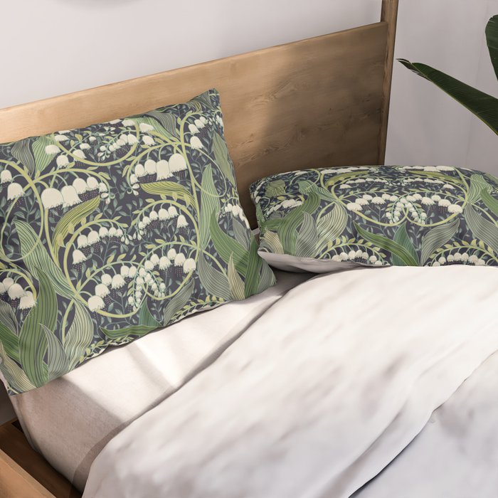 Wonderful poisonous lily of the valley Pillow Sham Gallery Image 2
