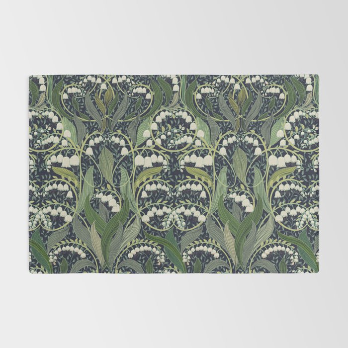 Wonderful poisonous lily of the valley Rug Gallery Image 2