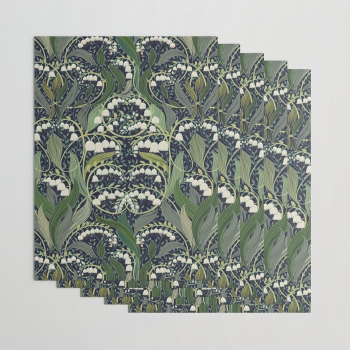 Wonderful poisonous lily of the valley Wrapping Paper Gallery Image 3
