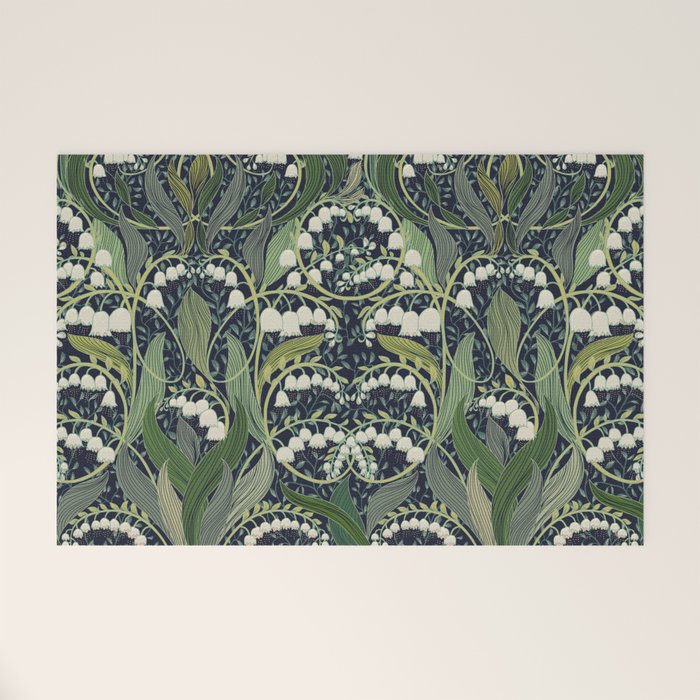 Wonderful poisonous lily of the valley Welcome Mat Gallery Image 1