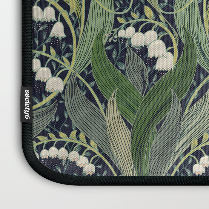 Wonderful poisonous lily of the valley Laptop Sleeve Gallery Image 3