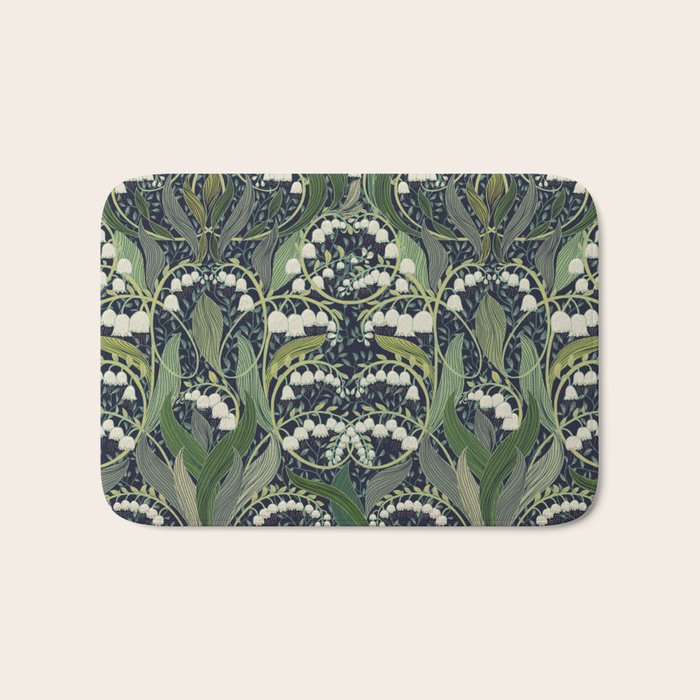 Wonderful poisonous lily of the valley Bath Mat Gallery Image 1