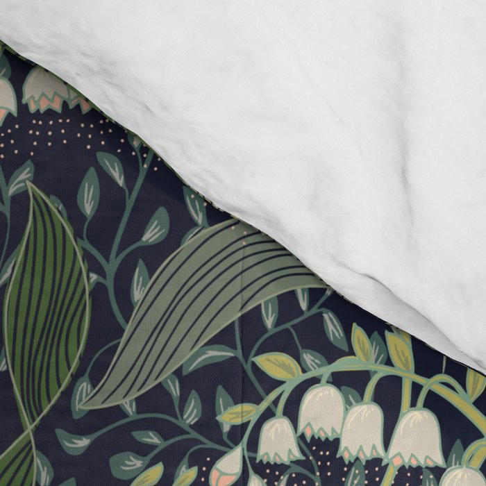Wonderful poisonous lily of the valley Comforter Gallery Image 4