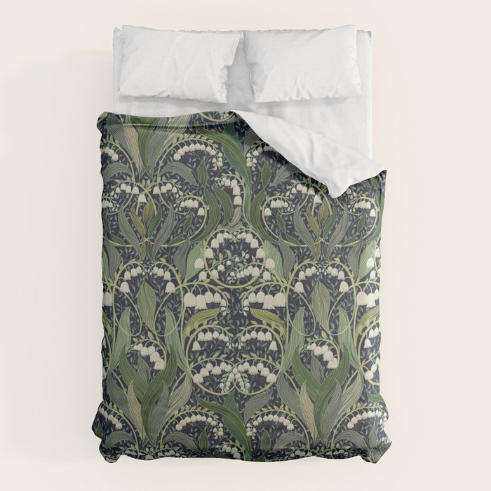 Wonderful poisonous lily of the valley Duvet Cover Gallery Image 6