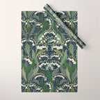 Wonderful poisonous lily of the valley Wrapping Paper Gallery Image 1