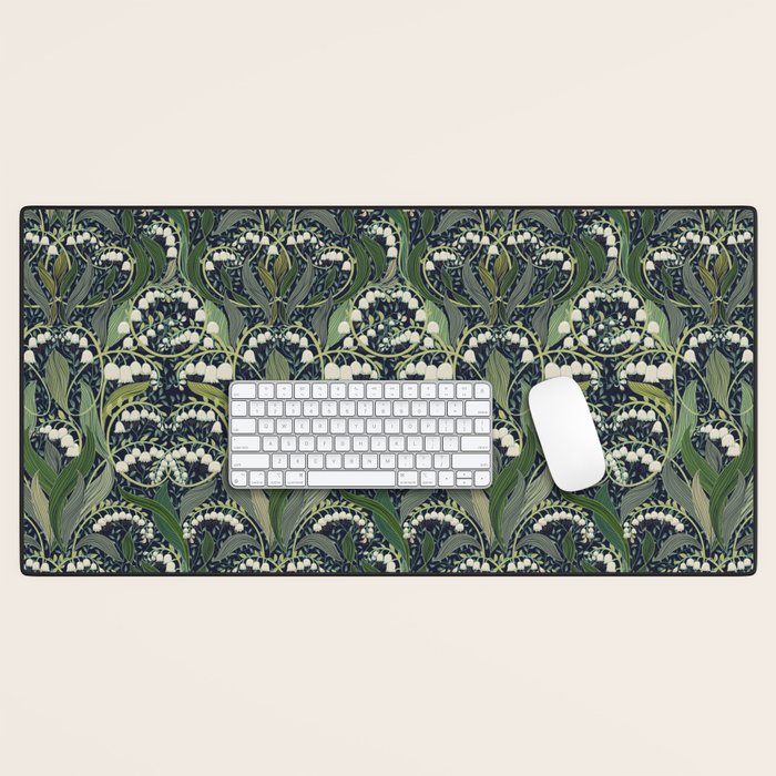 Wonderful poisonous lily of the valley Desk Mat Gallery Image 1