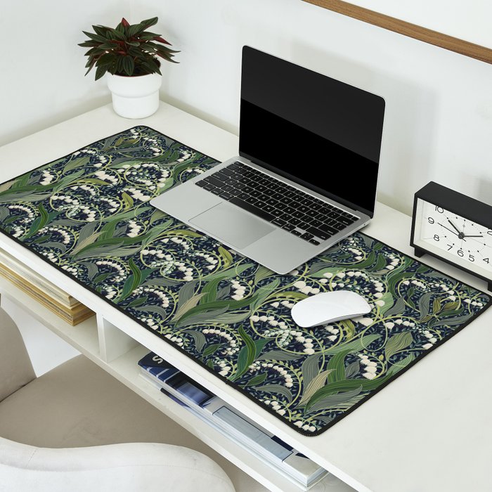 Wonderful poisonous lily of the valley Desk Mat Gallery Image 2