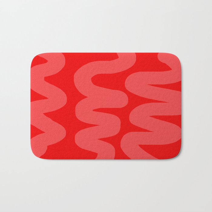 rowdy red Bath Mat Gallery Image 1