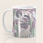Jurassic Portal | Purple Haze Palette | Dinosaur Science Fiction Art Coffee Mug Gallery Image 3
